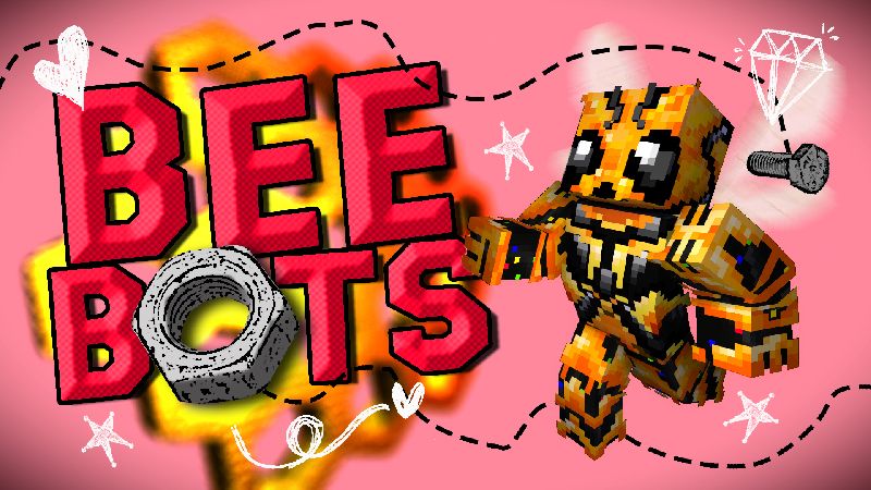 Bee Bots on the Minecraft Marketplace by Wandering Wizards