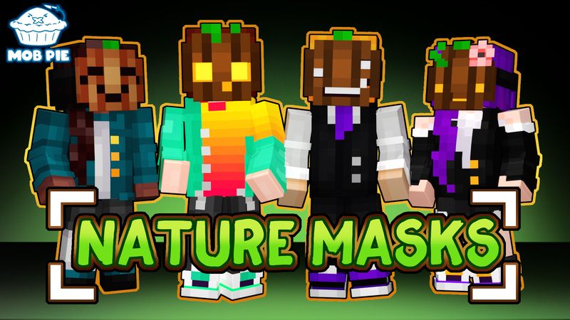 Nature Masks on the Minecraft Marketplace by Mob Pie
