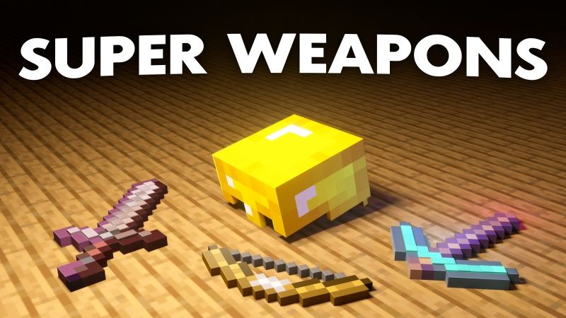 Super Weapons on the Minecraft Marketplace by Fall Studios Super Weapons on the Minecraft Marketplace by Fall Studios