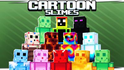 Cartoon Slimes on the Minecraft Marketplace by DigiPort