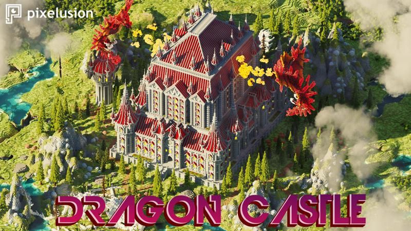 Dragon Castle on the Minecraft Marketplace by Pixelusion