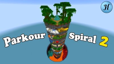 Parkour Spiral 2 on the Minecraft Marketplace by Hielke Maps
