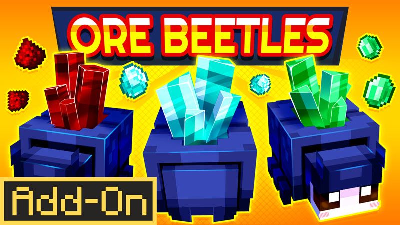 Ore Beetles AddOn on the Minecraft Marketplace by Scai Quest