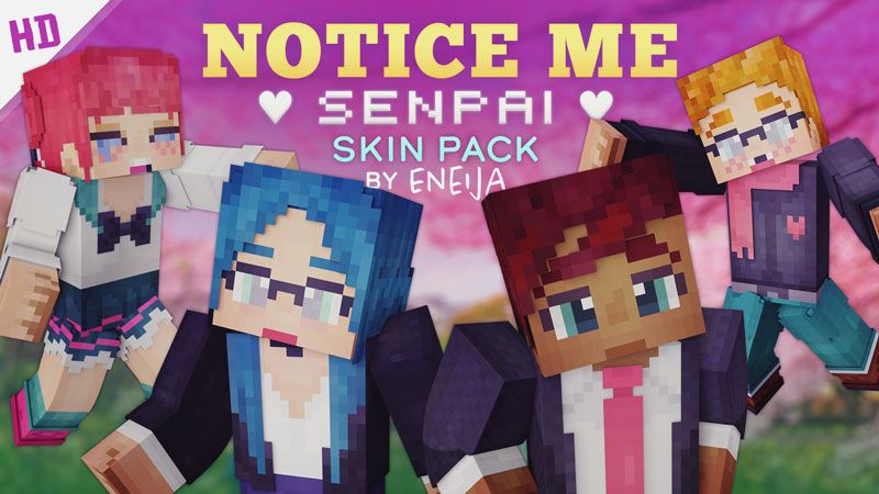 Notice Me Senpai Hd By Eneija Minecraft Skin Pack Minecraft Marketplace Via Bedrockexplorer