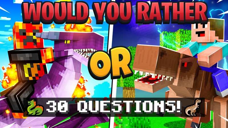 PrestonPlayz Would You Rather on the Minecraft Marketplace by Meatball Inc