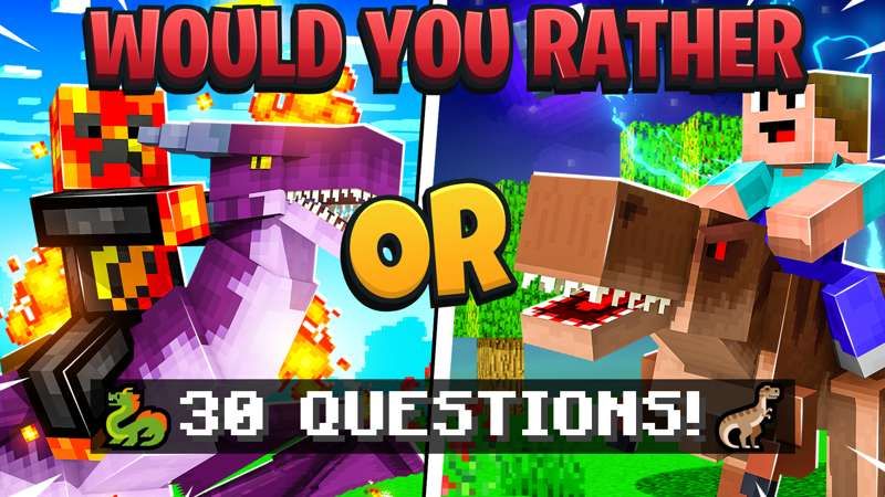 PrestonPlayz Would You Rather on the Minecraft Marketplace by Meatball Inc PrestonPlayz Would You Rather on the Minecraft Marketplace by Meatball Inc