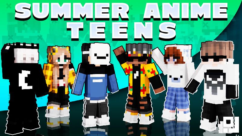 Summer Anime Teens on the Minecraft Marketplace by inPixel