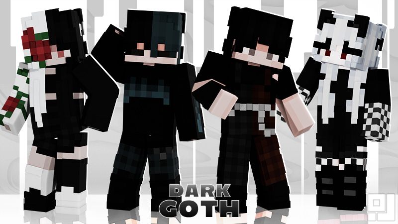 Dark Girls Skin Pack  Minecraft girl skins, Minecraft skins, Skin