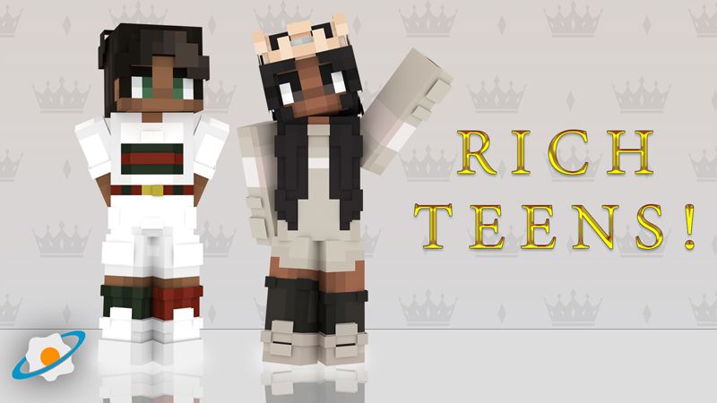 Rich Teens on the Minecraft Marketplace by NovaEGG Rich Teens on the Minecraft Marketplace by NovaEGG