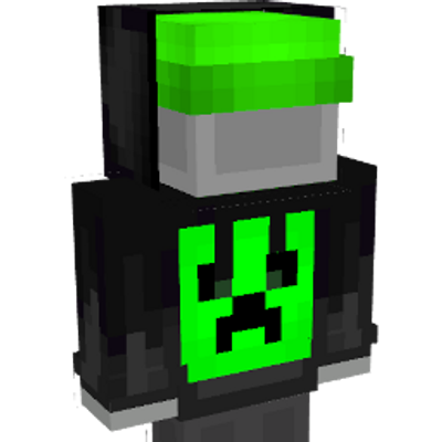Creeper Hoodie on the Minecraft Marketplace by MobBlocks