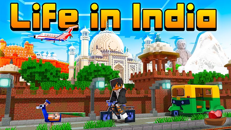 Life in India on the Minecraft Marketplace by Lifeboat