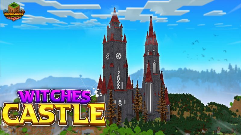 Witches Castle on the Minecraft Marketplace by MobBlocks
