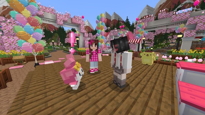 Hello Kitty and Friends by Minecraft