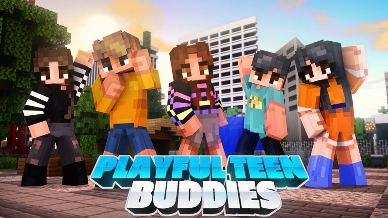 Playful Teen Buddies on the Minecraft Marketplace by Dark Lab Creations Playful Teen Buddies on the Minecraft Marketplace by Dark Lab Creations