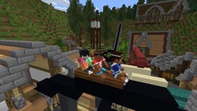 Utopia Park Theme Park on the Minecraft Marketplace by Fun Creators