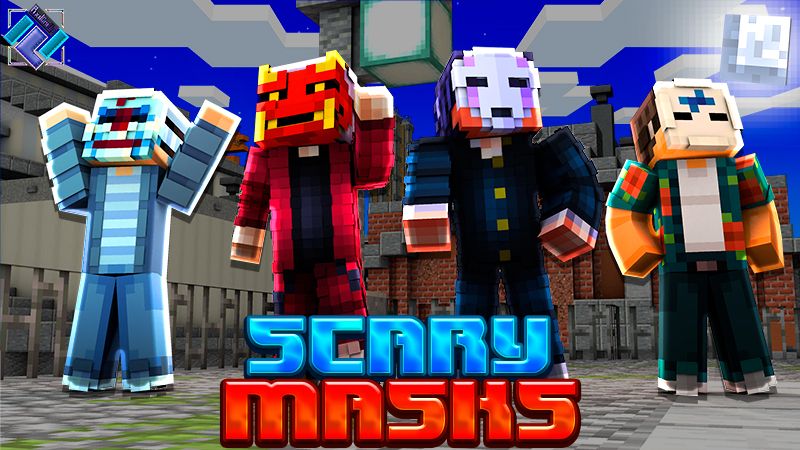 Scary Masks on the Minecraft Marketplace by PixelOneUp