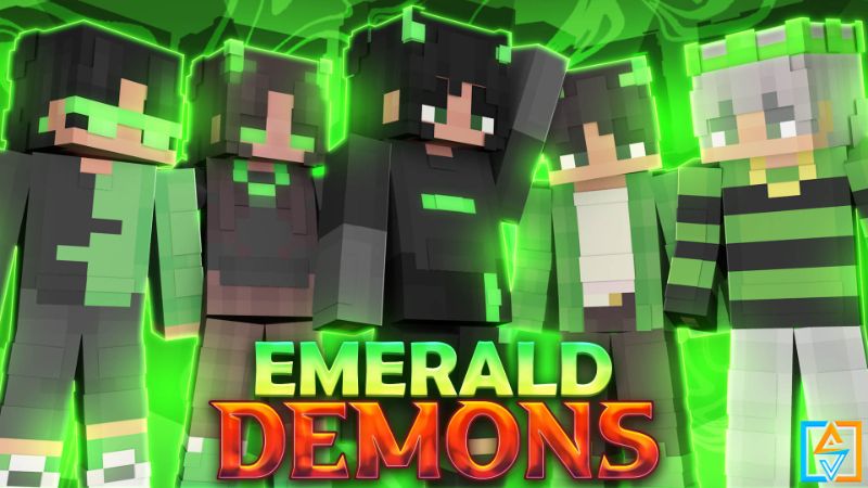 Emerald Demons on the Minecraft Marketplace by WildPhire