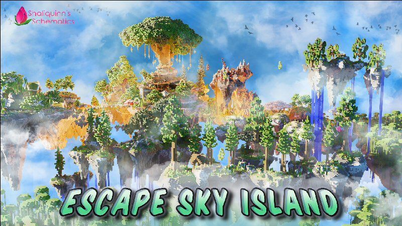 Escape Sky Island on the Minecraft Marketplace by Shaliquinn's Schematics