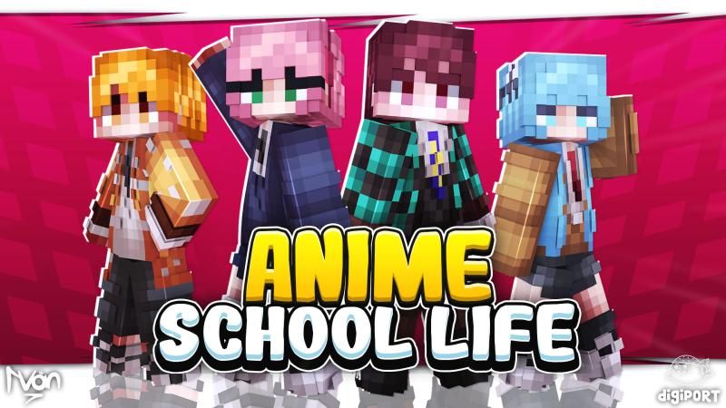 Anime School life on the Minecraft Marketplace by DigiPort Anime School life on the Minecraft Marketplace by DigiPort