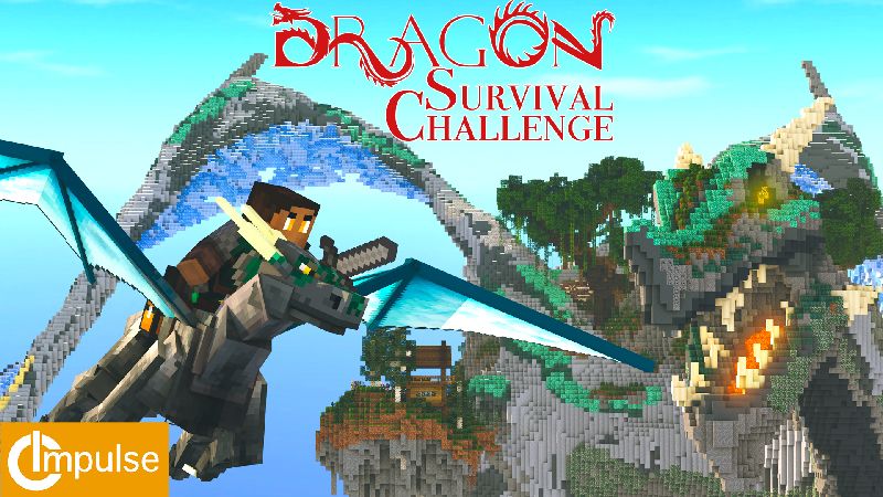 Dragon Survival Challenge on the Minecraft Marketplace by Impulse