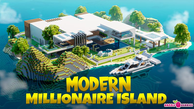Modern Millionaire Island on the Minecraft Marketplace by Razzleberries