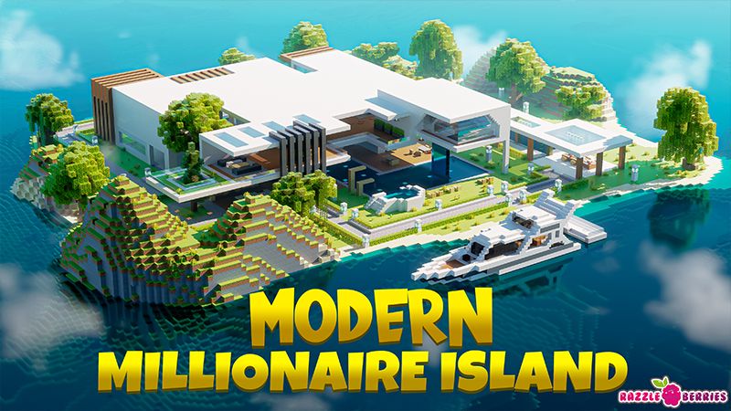 Modern Millionaire Island on the Minecraft Marketplace by Razzleberries Modern Millionaire Island on the Minecraft Marketplace by Razzleberries