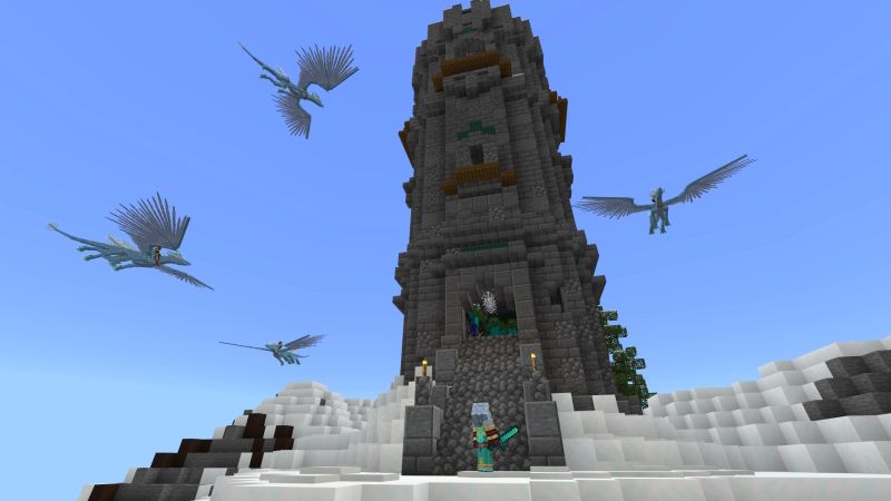 Fantasy Spawns: Frozen Castle by Razzleberries