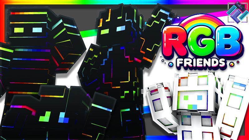 RGB Friends on the Minecraft Marketplace by PixelOneUp