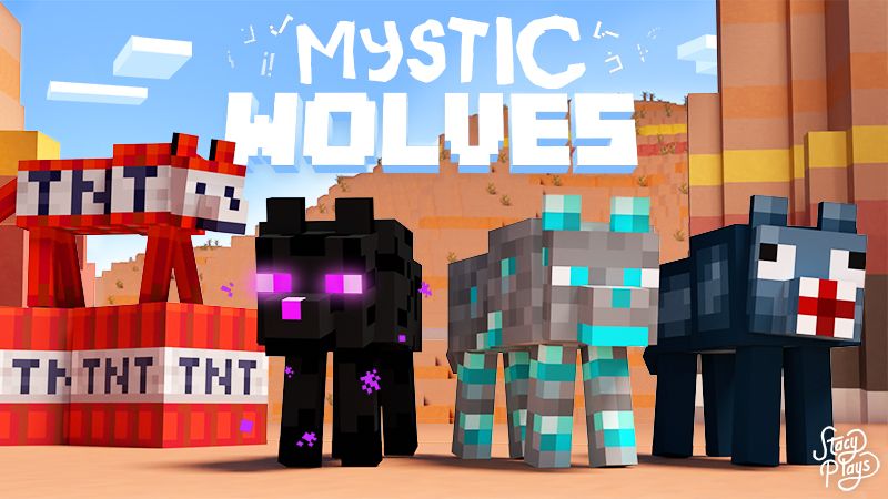 Mystic Wolves on the Minecraft Marketplace by StacyPlays