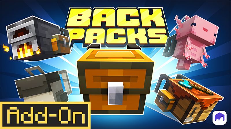 Backpack AddOn on the Minecraft Marketplace by Block Factory