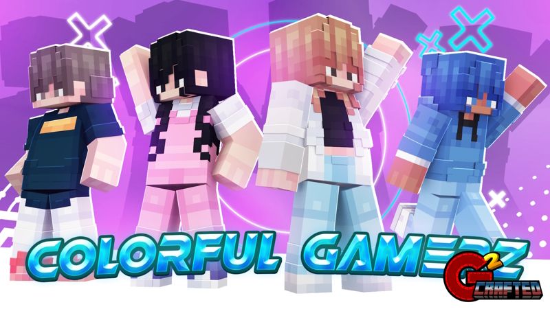 Colorful Gamerz on the Minecraft Marketplace by G2Crafted Colorful Gamerz on the Minecraft Marketplace by G2Crafted