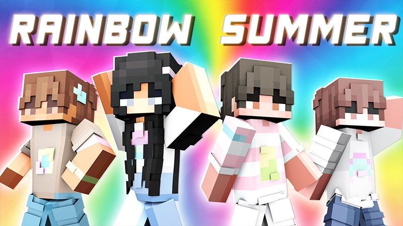 Rainbow Summer on the Minecraft Marketplace by Cypress Games