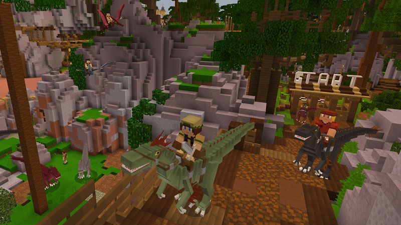 Dinosaur World by Pixelbiester