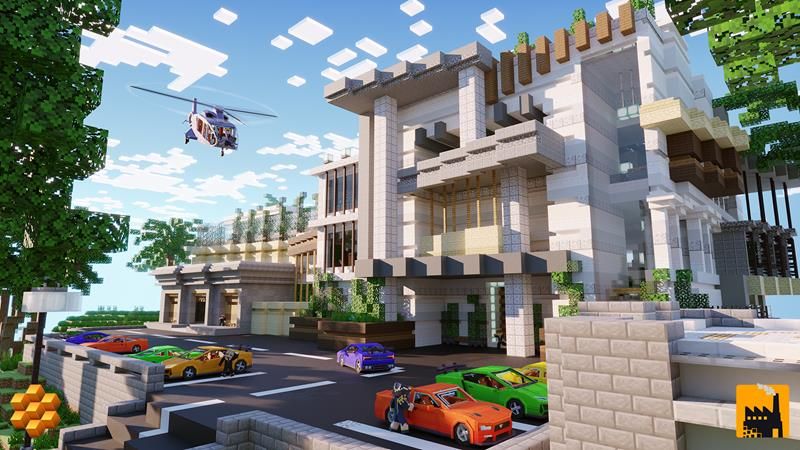 Ultimate Mansion on the Minecraft Marketplace by Block Factory Ultimate Mansion on the Minecraft Marketplace by Block Factory