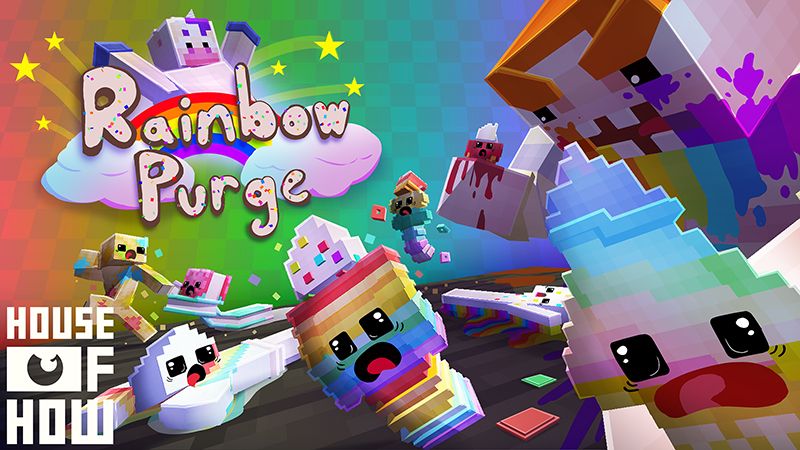 Rainbow Purge on the Minecraft Marketplace by House of How