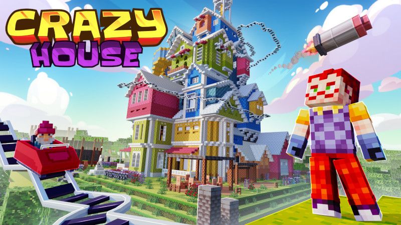 Crazy House on the Minecraft Marketplace by SandBlock Studios