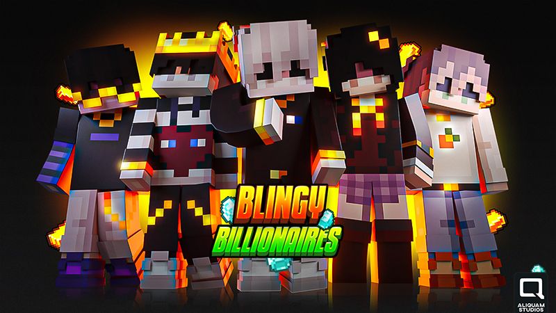 Blingy Billionaires on the Minecraft Marketplace by Aliquam Studios Blingy Billionaires on the Minecraft Marketplace by Aliquam Studios