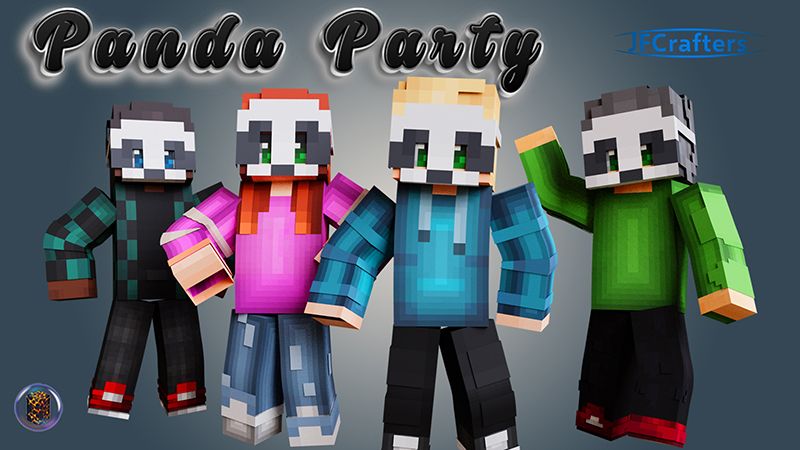 Panda Party on the Minecraft Marketplace by JFCrafters Panda Party on the Minecraft Marketplace by JFCrafters