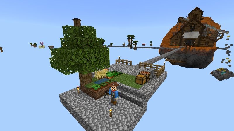 Skyblock Wild West by VoxelBlocks