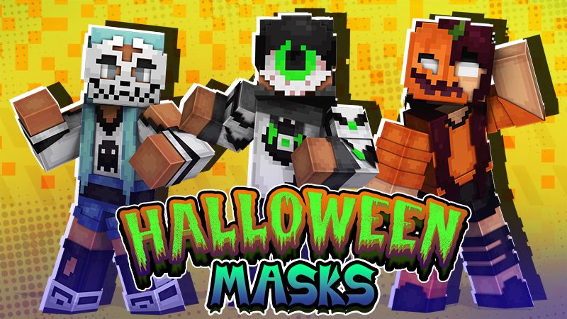 Halloween Masks on the Minecraft Marketplace by The Lucky Petals Halloween Masks on the Minecraft Marketplace by The Lucky Petals