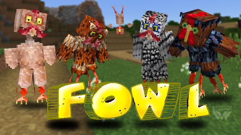 Fowl on the Minecraft Marketplace by Wandering Wizards Fowl on the Minecraft Marketplace by Wandering Wizards