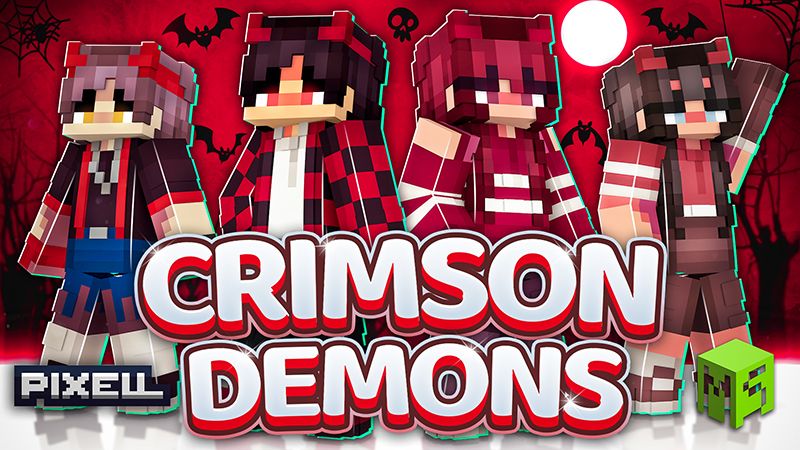 Crimson Demons on the Minecraft Marketplace by Pixell Studio