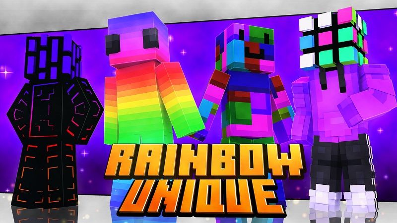 Rainbow Unique on the Minecraft Marketplace by Street Studios Rainbow Unique on the Minecraft Marketplace by Street Studios