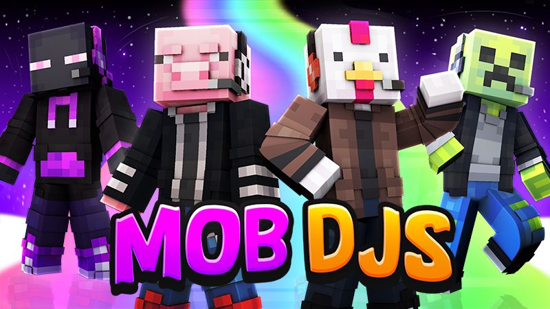Mob DJs on the Minecraft Marketplace by The Lucky Petals
