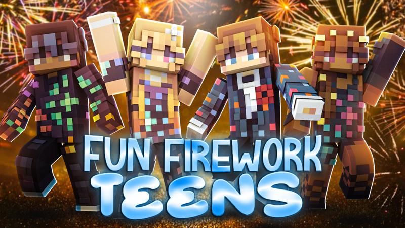 Fun Firework Teens on the Minecraft Marketplace by Sapix