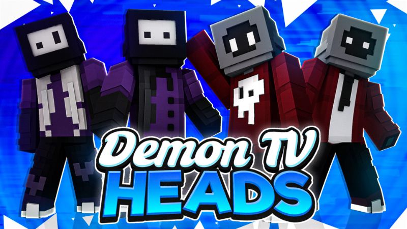 Demon TV Heads on the Minecraft Marketplace by Podcrash