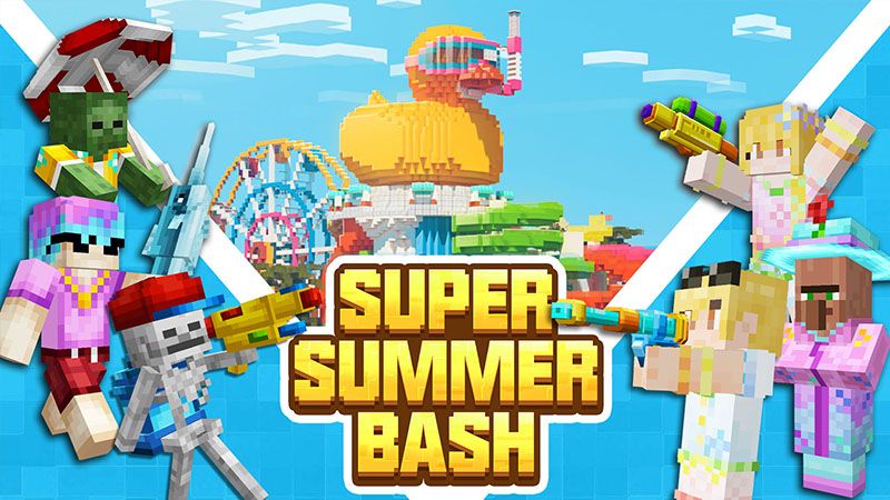 Super Summer Bash on the Minecraft Marketplace by Next Studio Super Summer Bash on the Minecraft Marketplace by Next Studio
