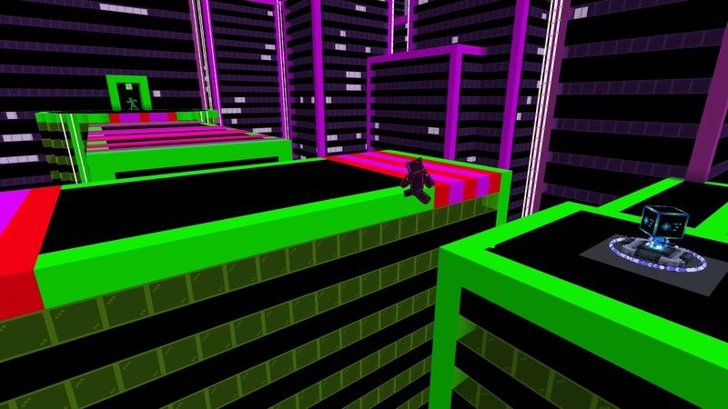 Neon City Parkour by Sandbox Network