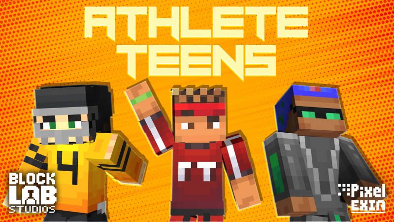 Athlete Teens on the Minecraft Marketplace by BLOCKLAB Studios Athlete Teens on the Minecraft Marketplace by BLOCKLAB Studios