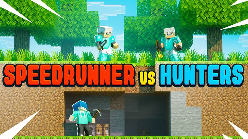 SPEEDRUNNER VS HUNTERS on the Minecraft Marketplace by Chunklabs